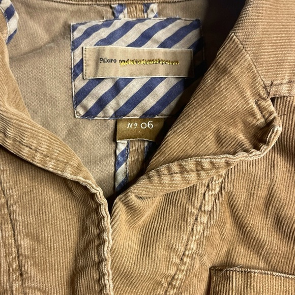 Anthropologie Pilcro and the Letterpress Cropped Corduroy Jacket Sz 6 - Picture 3 of 7